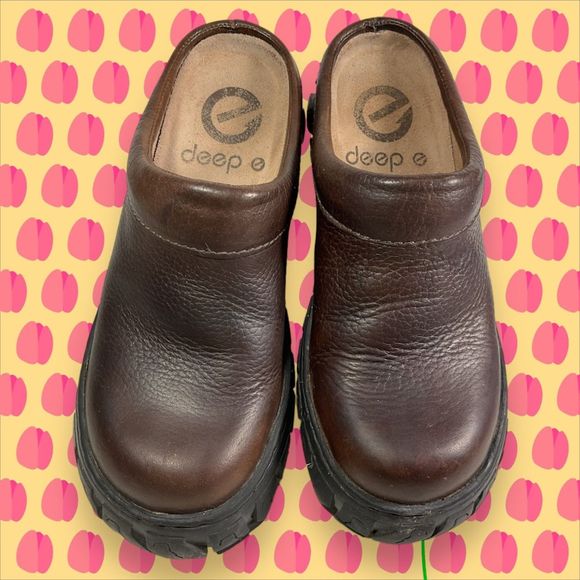 Native Deep E Soles 0f the Rain Forest Mules Shoes US 6.5/EU 37 Made in Brazil - Picture 1 of 11